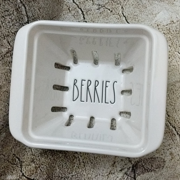 Rae Dunn Accessories - - Rae Dunn LL  Ceramic Berries Holder Basket